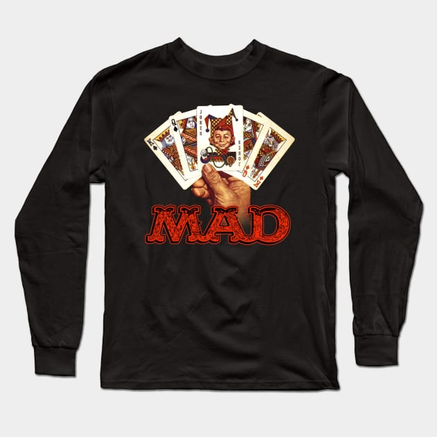 Poker Long Sleeve T-Shirt by the Mad Artist